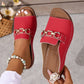 👡✨Orthopädische Sandalen mit goldener Schnalle