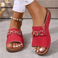 👡✨Orthopädische Sandalen mit goldener Schnalle
