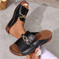 👡✨Orthopädische Sandalen mit goldener Schnalle