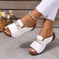 👡✨Orthopädische Sandalen mit goldener Schnalle