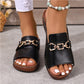 👡✨Orthopädische Sandalen mit goldener Schnalle