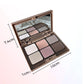 ✨Im Sommer trockene Augen schminken ✨Multifunktionale 6-Farben-Lidschattenpalette