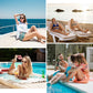 🌊🦋Begrenzte Zeit 50 % Rabatt 🏝️Einteiliges rückenfreies Strandkleid für Damen
