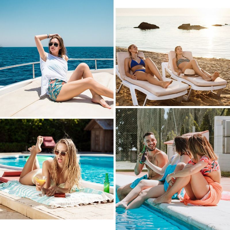 🌊🦋Begrenzte Zeit 50 % Rabatt 🏝️Einteiliges rückenfreies Strandkleid für Damen