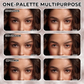 ✨Im Sommer trockene Augen schminken ✨Multifunktionale 6-Farben-Lidschattenpalette