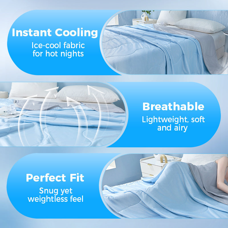 🧊 Bleib Cool im Sommer – Komfort-Kühldecke Jetzt mit -50 % Rabatt! 🌞🛌