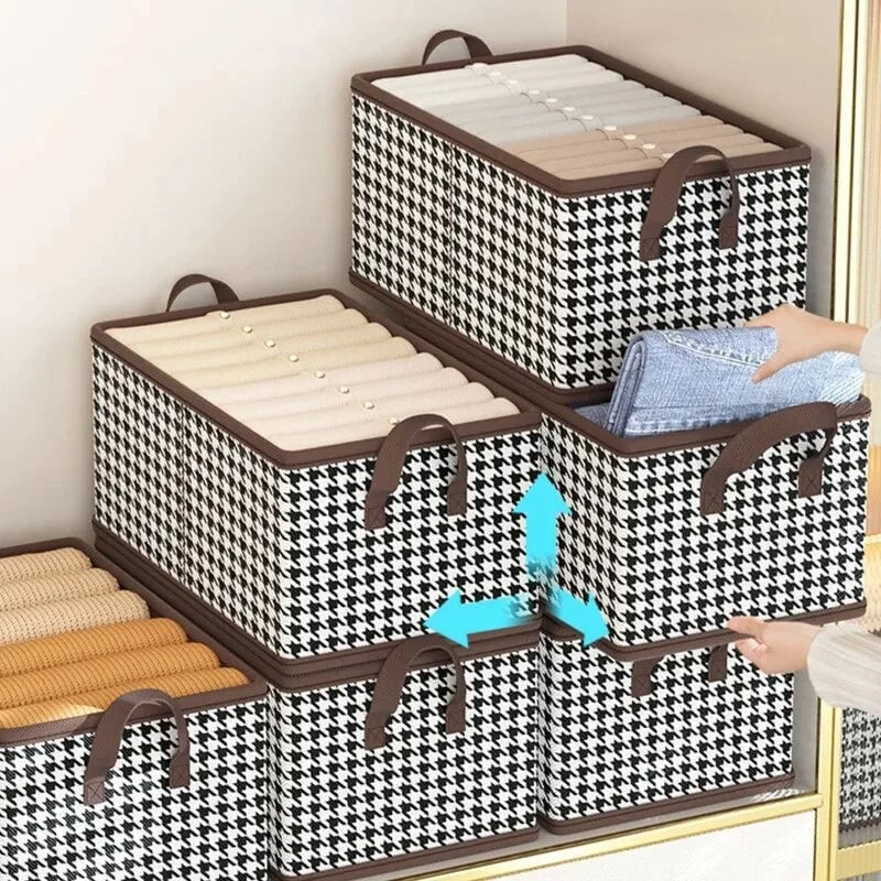 👖 Foldable Jeans Organizer for Closet – Save 60% Space & Find Pants in 1 Second! 🏠-4