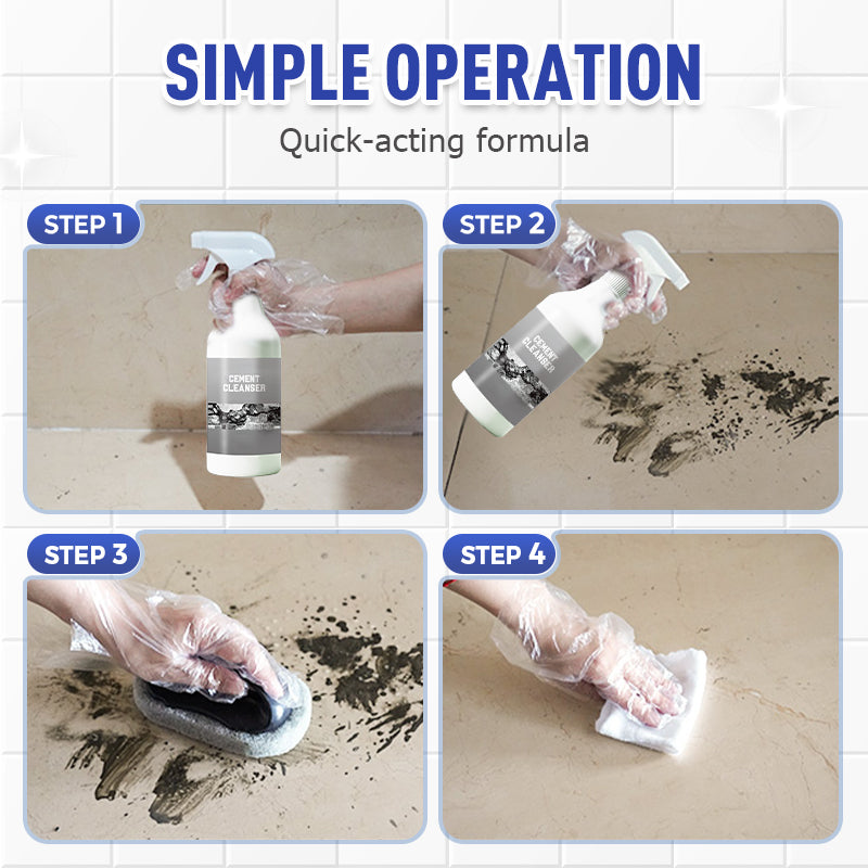 🔥2025 Heißer Verkauf 🔥Multipurpose Fast-Acting Cement Cleaner✨ Kostenloser Sprinklerkopf