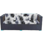 Botanical Print Sofa Cushion Cover