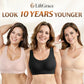 Front Closure Cross-Back Wireless Posture Bra
