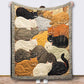 🥰2026 HOT SALE-50% OFF!!🐈Vintage Chicken Print Flannel Blanket