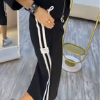 🔥Letzter Tag 50% Rabatt🎁DAMEN-SET MIT STEHKRAGENJACKE & KLEID