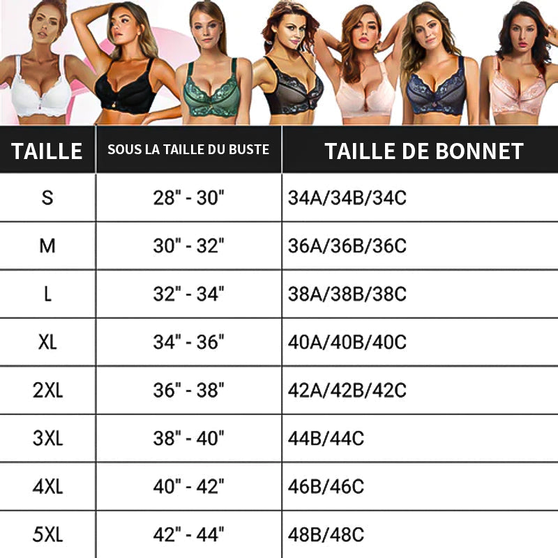 💖 💖Zeitlich begrenztes Angebot – 50 % Rabatt💥💕Gepolsterter BH in Übergröße