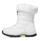 🔥Solange der Vorrat reicht 50 % Rabatt!🎉Rutschfeste, warme Schneestiefel mit Reißverschluss für Damen
