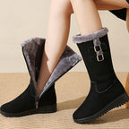 💖 💖Zeitlich begrenztes Angebot – 50 % Rabatt💥💥Damen modische wadenhohe Schneestiefel