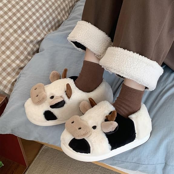 💖 💖Zeitlich begrenztes Angebot – 50 % Rabatt💥💥Süße warme Plüsch-Hausschuhe für den Winter