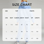 🎅🎁Weihnachtsangebot – 50 % Rabatt⏳Lässiges 2-teiliges Set aus langärmligen Oberteilen und Hosen mit Kapuze