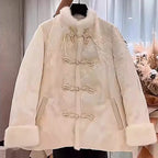 💖 💖Zeitlich begrenztes Angebot – 50 % Rabatt💥💥💕Dicke, warme, kurze Jacke für Frauen mit Naht