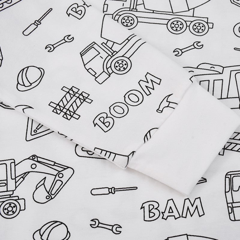 🎅Weihnachtsverkauf 50% Rabatt🌸Selbermach-Cartoon-Pyjamas für Kinder