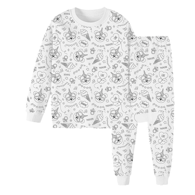 🎅Weihnachtsverkauf 50% Rabatt🌸Selbermach-Cartoon-Pyjamas für Kinder