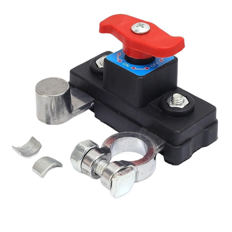 🔥One-Hand Operation🔥Car Battery Disconnect Switch – Protect Your Car Battery & Cut Power Instantly!-1