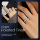 【📍Exquisite Collection📍】Titanium Steel Rotatable Spinner Ring with Zirconia💍