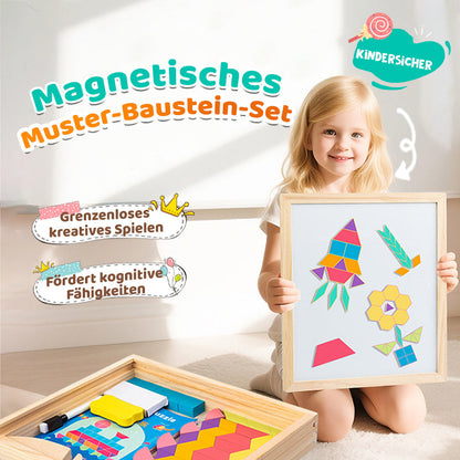 🔥Solange der Vorrat reicht 50% Rabatt!🎉Magnetisches Puzzlespiel aus Holz mit Motiven