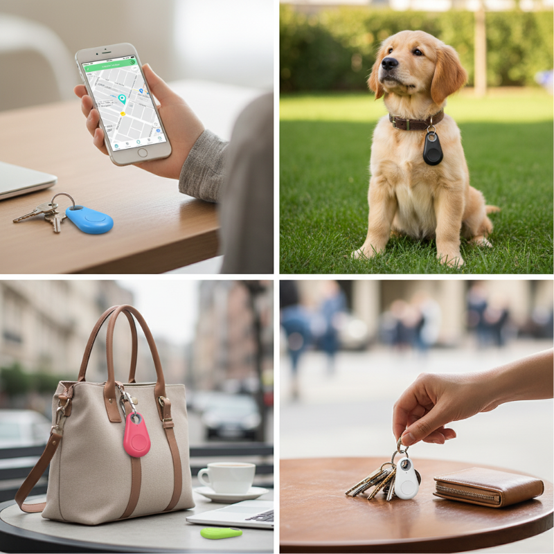 Anti-Lost Bluetooth Tracker for Keys & Pets-8