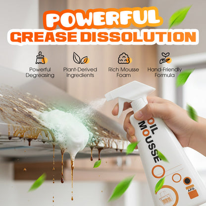 Leistungsstarker, pflanzlicher Schaumreiniger für Fettablagerungen