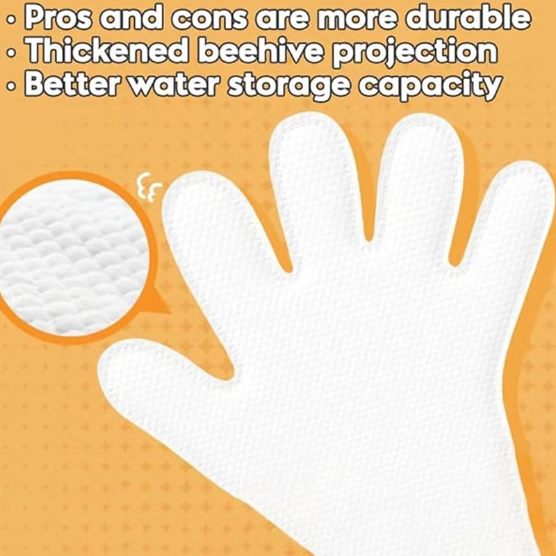 Convenient Efficient Pet Wash-Free Wipes Gloves-3