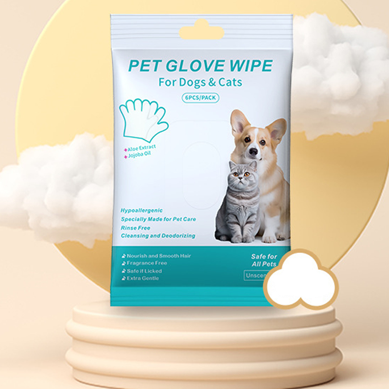 Convenient Efficient Pet Wash-Free Wipes Gloves-6