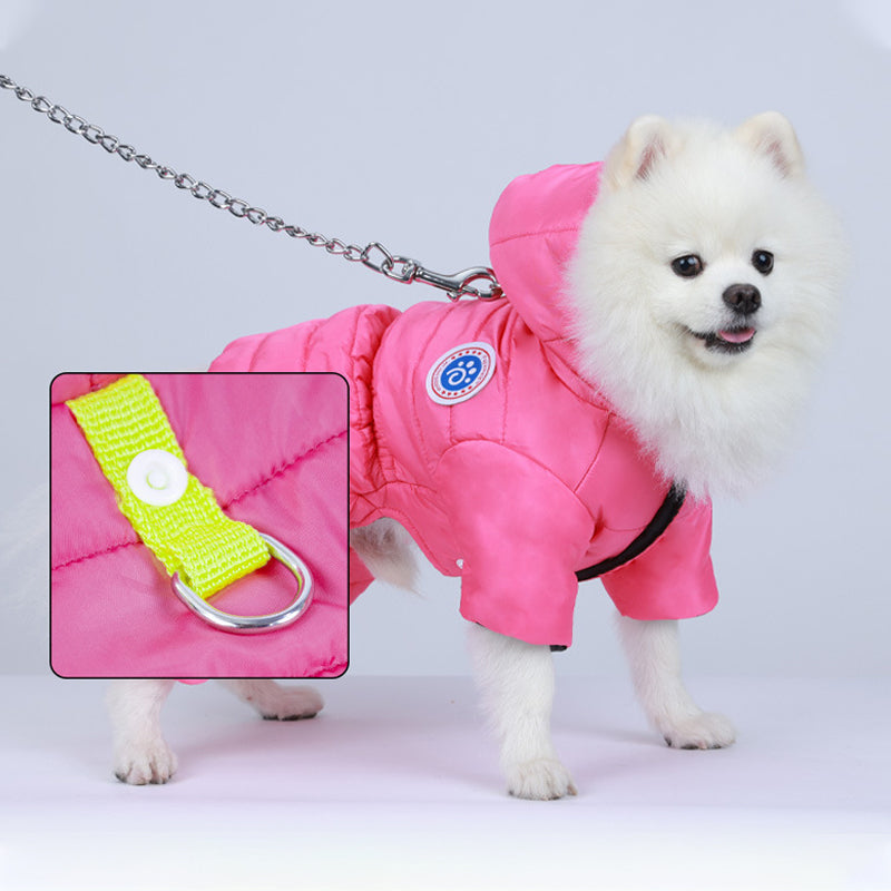 Warm Windproof Winter Dog Padded Clothes-3