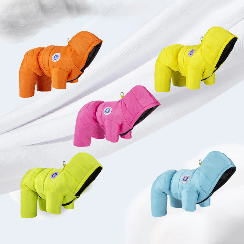 Warm Windproof Winter Dog Padded Clothes-4