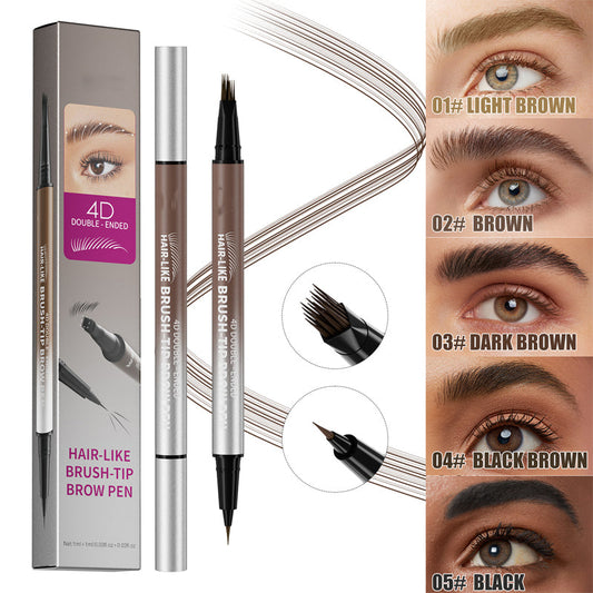 🔥Buy 1 Get 1 Free🎁2-in-1 Waterproof Liquid Brow Pen💕