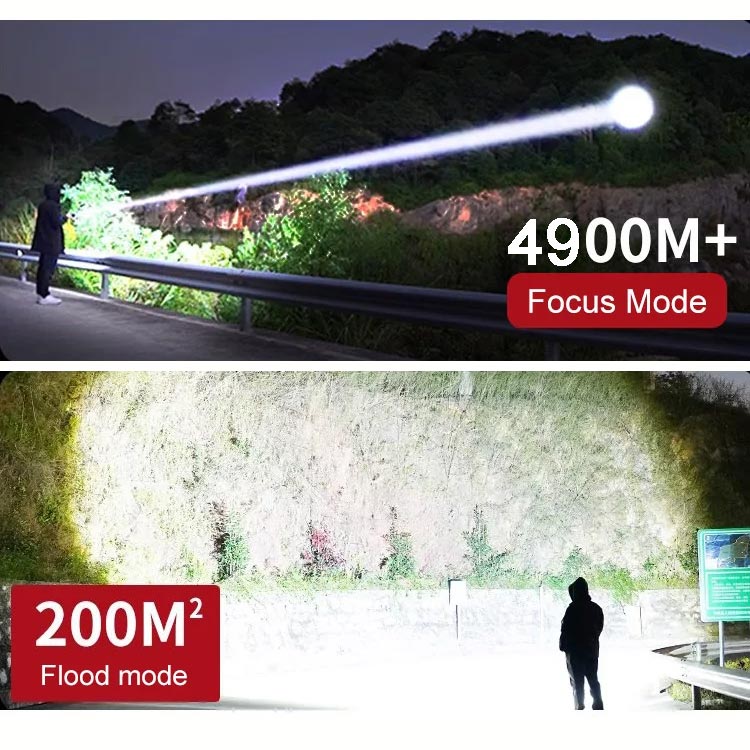Super Strong Light Zoomable Flashlight-1