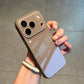 Simple & Elegant Full-Coverage Phone Case – Crystal Clear Glossy Finish – Slim Drop-Proof Protection – Anti-Yellowing Silicone Cover 🛡️