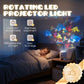 Ocean Wave Projector Light – Dynamic Rotating Aurora, Adjustable Brightness, Rechargeable
