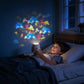 Ocean Wave Projector Light – Dynamic Rotating Aurora, Adjustable Brightness, Rechargeable