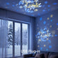 Ocean Wave Projector Light – Dynamic Rotating Aurora, Adjustable Brightness, Rechargeable