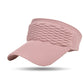 Sombrero de visera de punto transpirable para mujer