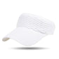 Sombrero de visera de punto transpirable para mujer