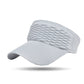 Sombrero de visera de punto transpirable para mujer