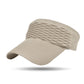 Sombrero de visera de punto transpirable para mujer