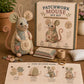 🎁  LIMITED-TIME DEAL! Handcrafted Vintage Mouse Plush Sewing Kit – Charming Retro Design, Complete DIY Craft Set & Thoughtful Handmade Gift ✨