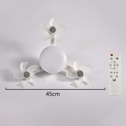 🌀53% OFF NOW! 💡 Ceiling Fan with E27 Socket – Silent 2-in-1 LED Fan with Remote Control – Cool & Light in One 🏠