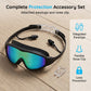 Anti-Fog Kids Swimming Goggles with Earplugs & Nose Clip