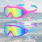 Anti-Fog Kids Swimming Goggles with Earplugs & Nose Clip