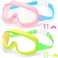 Anti-Fog Kids Swimming Goggles with Earplugs & Nose Clip