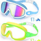 Anti-Fog Kids Swimming Goggles with Earplugs & Nose Clip