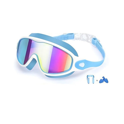 Anti-Fog Kids Swimming Goggles with Earplugs & Nose Clip
